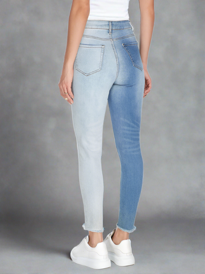 Mezclilla Jeans Pegados Para Mujeres Pantalones De Mezclilla