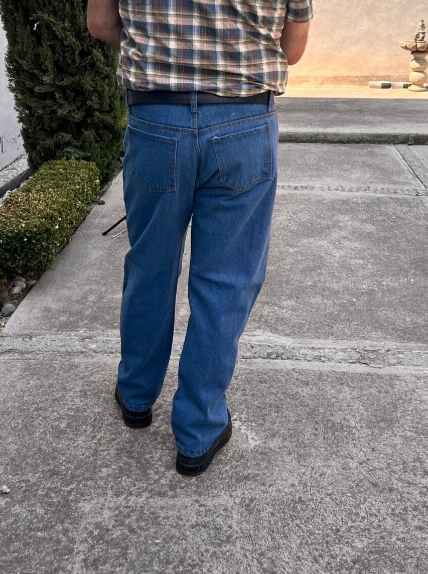 Jeans Wide Leg Vaqueros para Hombre