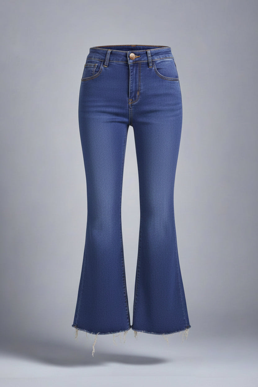 Jeans Campana Azul Vintage
