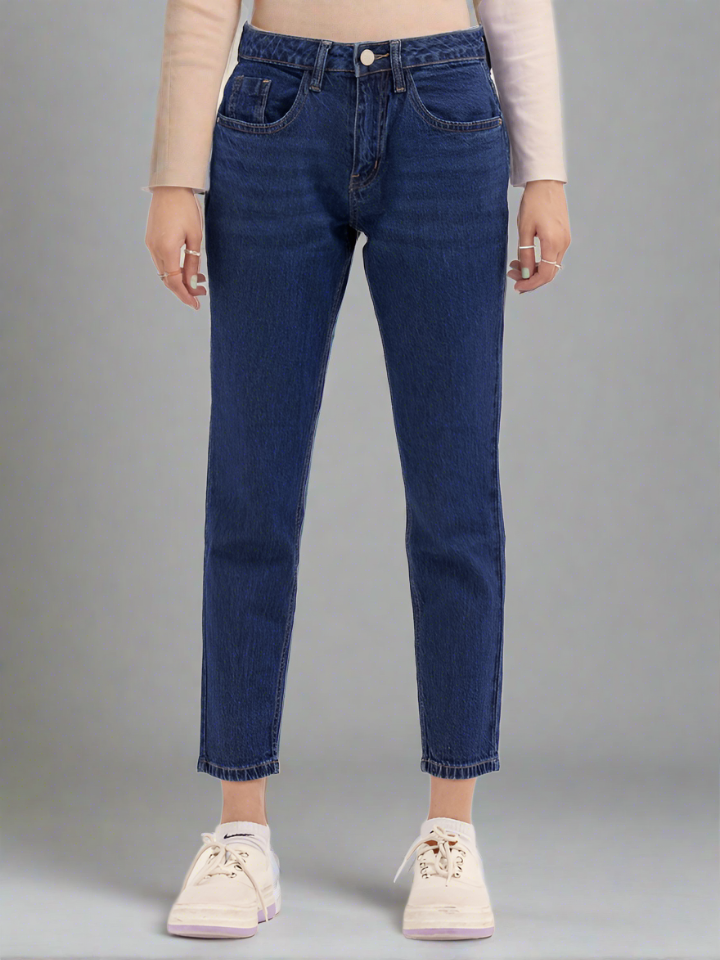 Jeans Azul Pantalones Jeans Clasicos Para Damas Jeans CláSicos