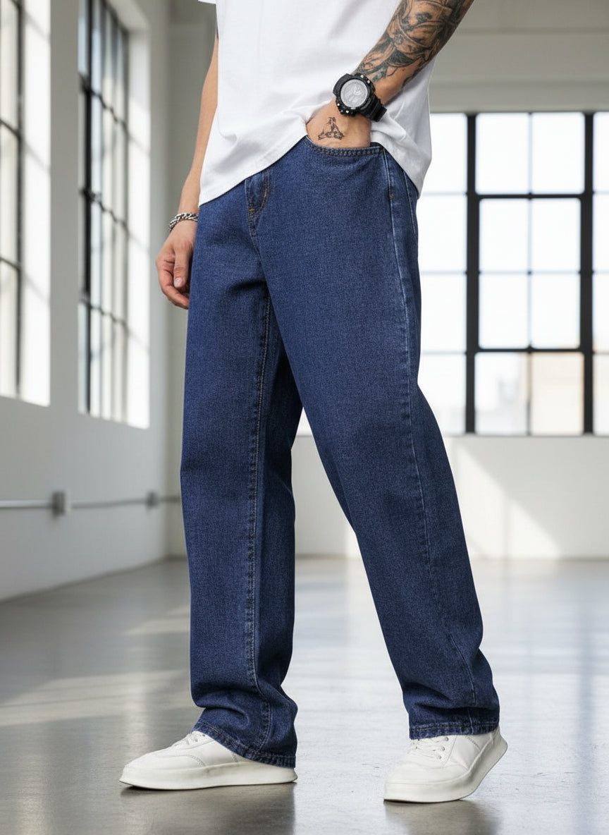 Pantalon Baggy Pantalon Hombre Talle Alto Pantalón Range Baggy