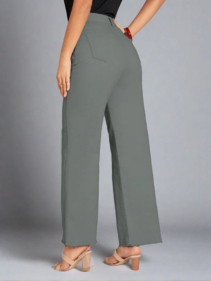 Jeans Gris Claro Barrel Leg con Diseño Moderno para Mujer PDMX