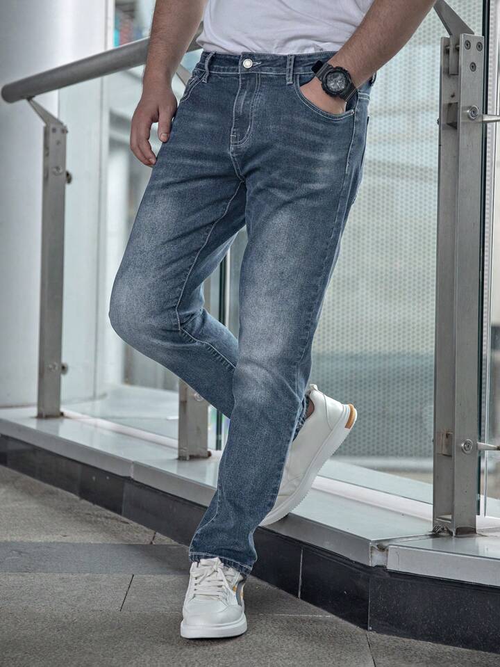 Ropa Tallas Pantalones De Hombre Tallas Grandes Jeans Tallas