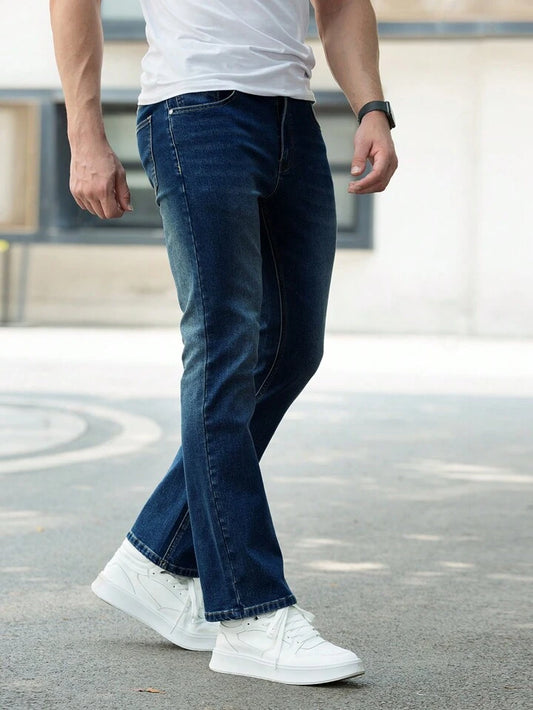 Pants Straight Hombre Azules PDMX - Comodidad y Estilo Moderno