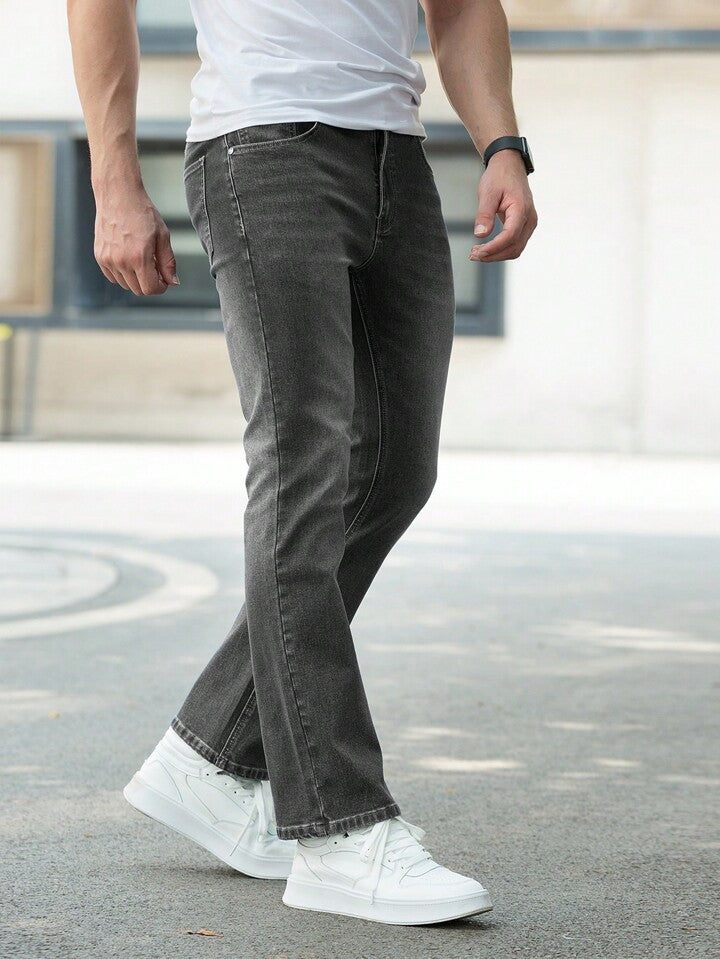 Pantalones Straight Negros PDMX - Combinación de Moda y Confort Masculinos