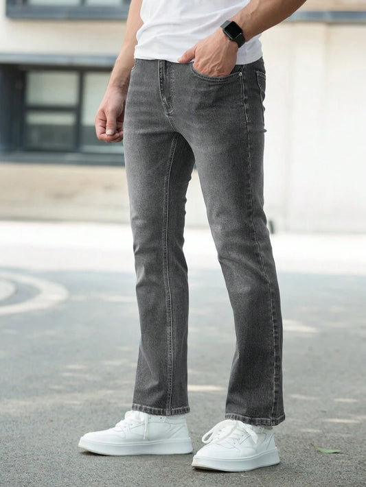 Pantalones Straight Hombre Negros PDMX - Ajuste Perfecto y Estilo Versátil