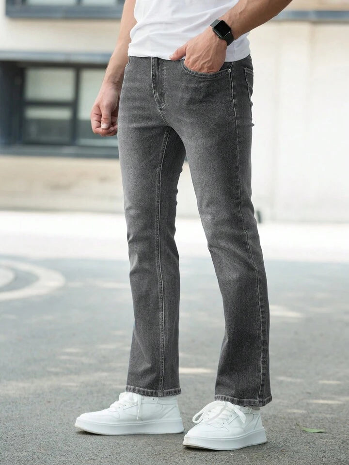 Pantalones Straight Hombre Negros PDMX - Ajuste Perfecto y Estilo Versátil