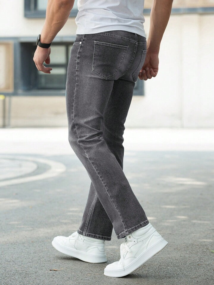 Pantalones Rectos Negros de Hombre PDMX - Ideal para Todo Tipo de Ocasiones