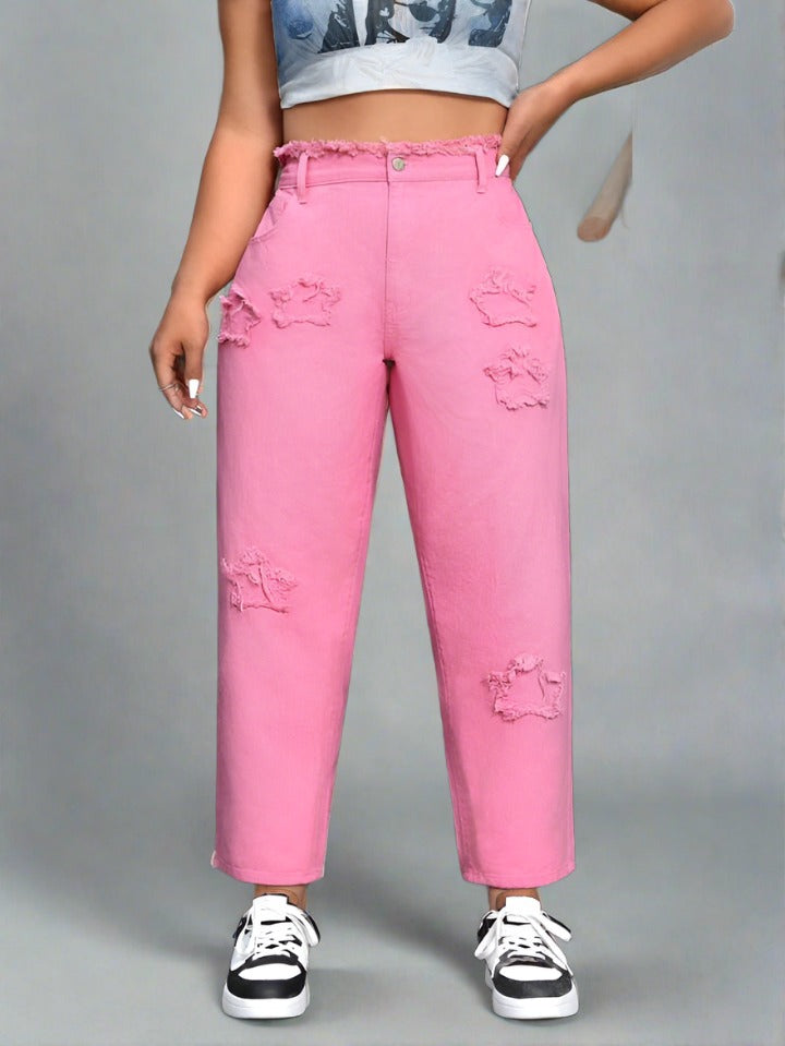 Jeans Mom Rosados de PDMX: perfectos para siluetas curvy