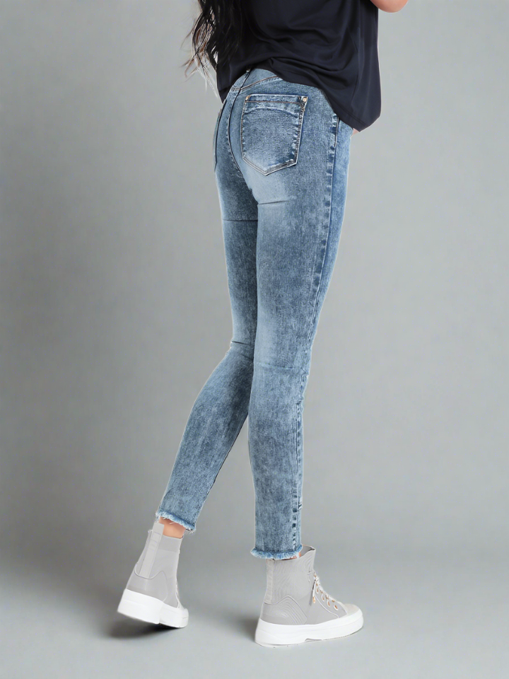 Skinny Fit Pantalone de Mezcilla