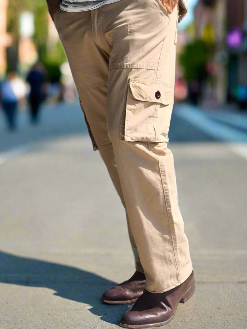 Outfit Casual Pantalon Crema De Hombre Ropa Casual Combinar