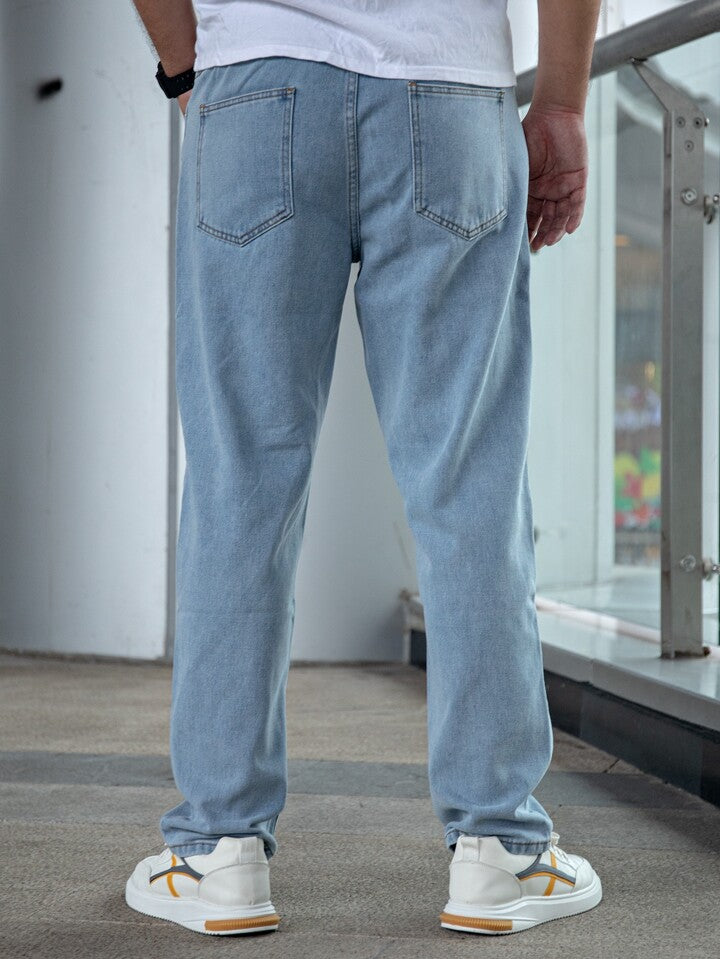 Ropa de moda PDMX - Jeans Boyfriend Azules Regulares, esenciales esta temporada