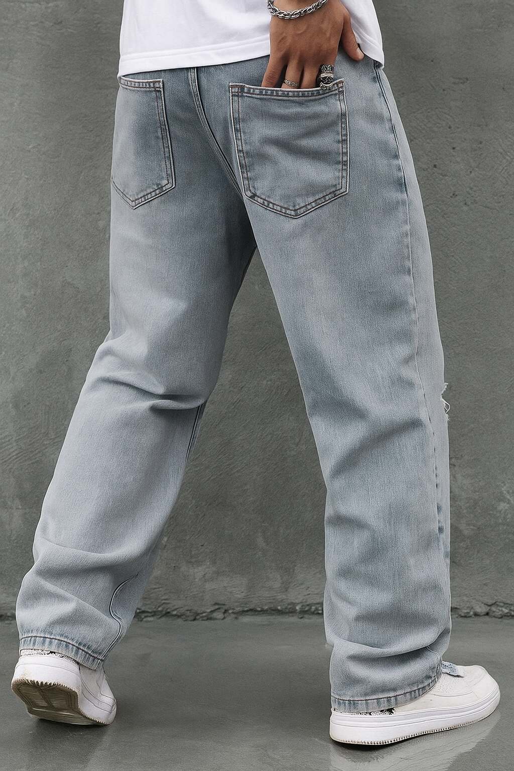 Pantalones Cargo PDMX para hombres - Grises Rotos, duraderos y modernos