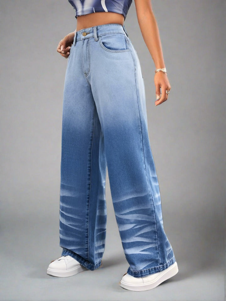 Jeans Baggy Regular Fit del Estilo de los 90