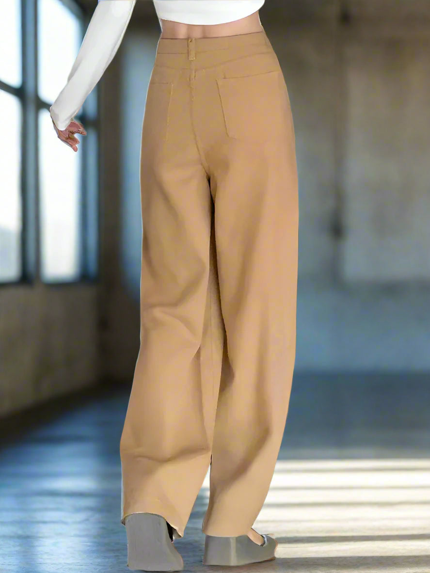Baggy Jeans Mujer Brown Regular
