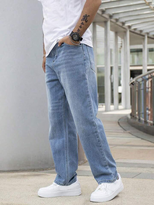 Jeans Boyfriend Azules Desgastados de PDMX para un look casual moderno