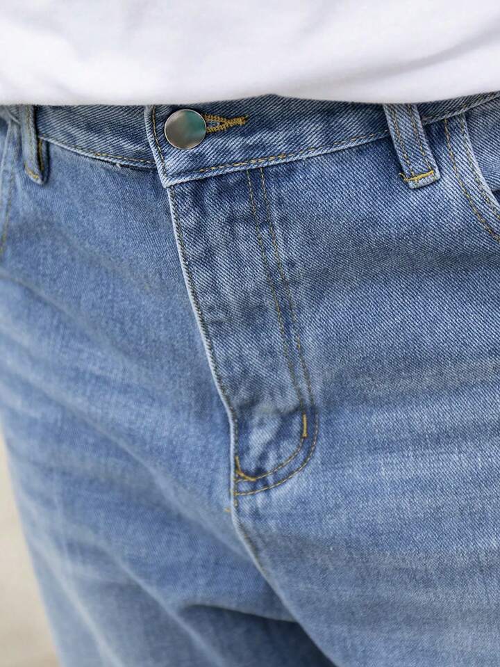 Moda masculina PDMX - Jeans Boyfriend Azules para un estilo urbano