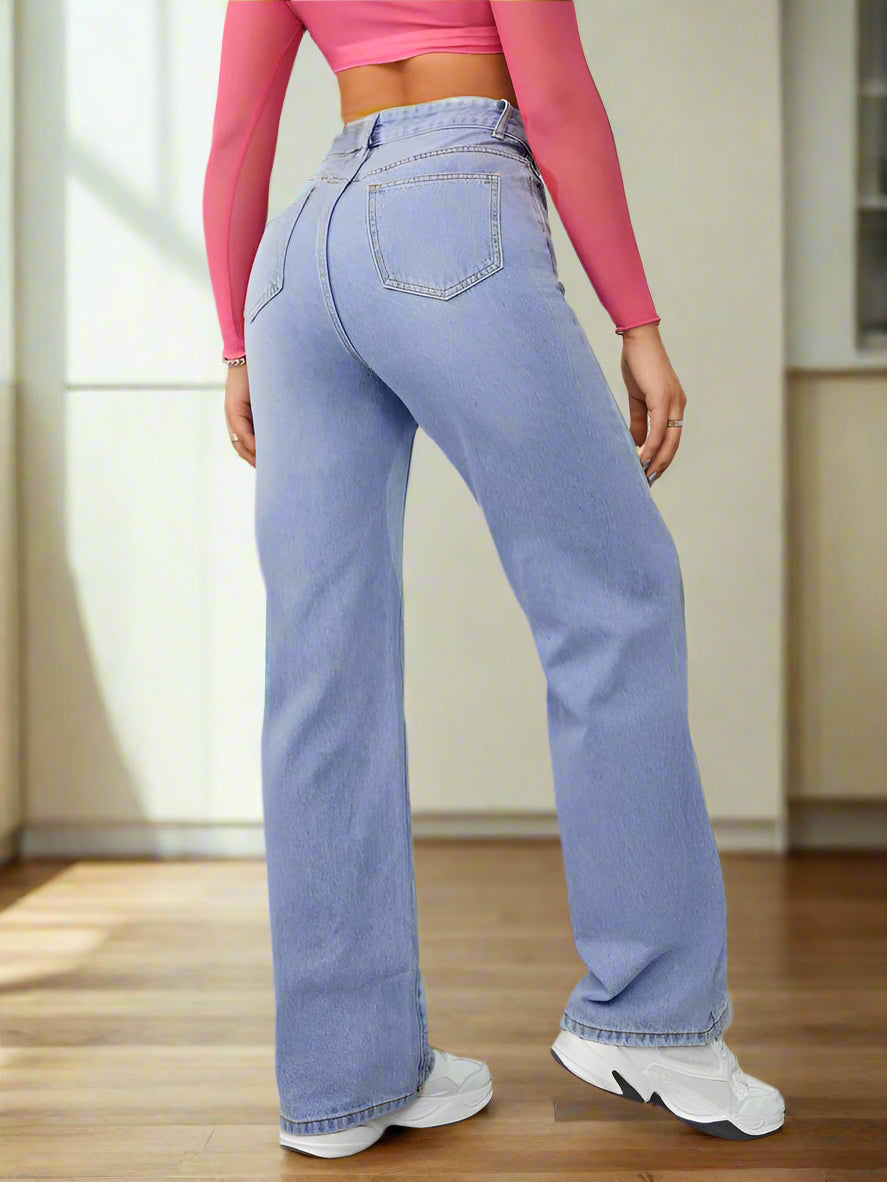 Tiro Alto Jeans De Mujer 2020 Moda Pantalones Tiro Bajo 2020