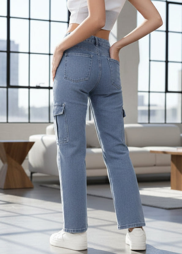 Look diario con Pantalones Cargo ligeros de Mujer PDMX