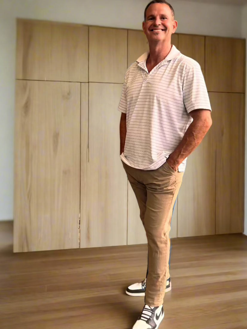 Outfit Hombre Casual Camisas Para Combinar Con Pantalon Caqui Cómo