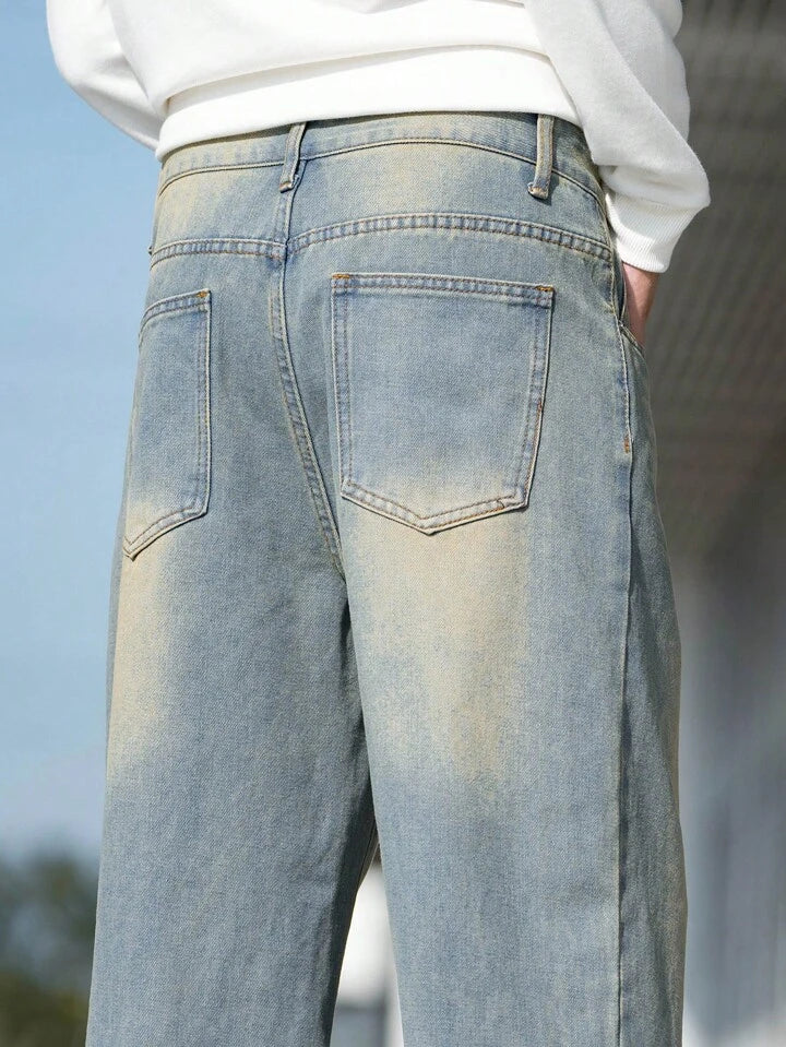 Jean De Hombre Super Slim Fit, Rider, Bota Super Slim - Selvedge Azul