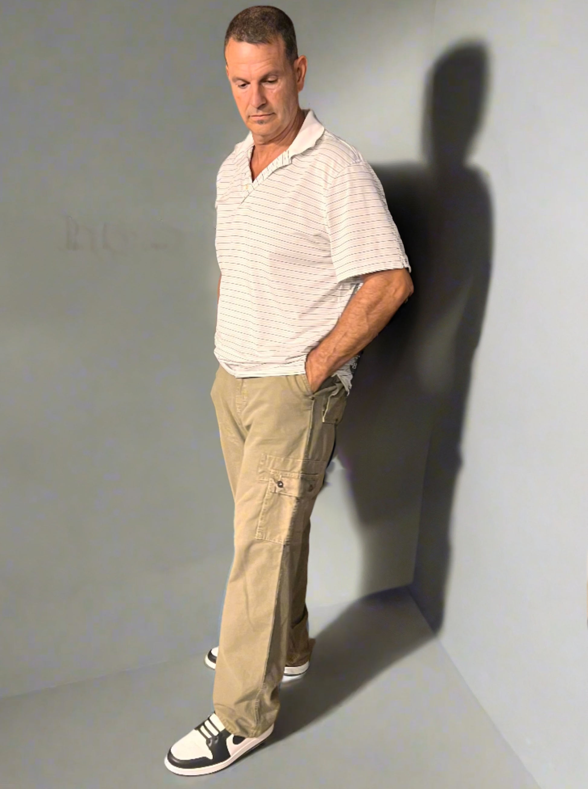 Outfit Pantalon Beige Pantalon Pana Blanco Hombre Pantalón Blanco