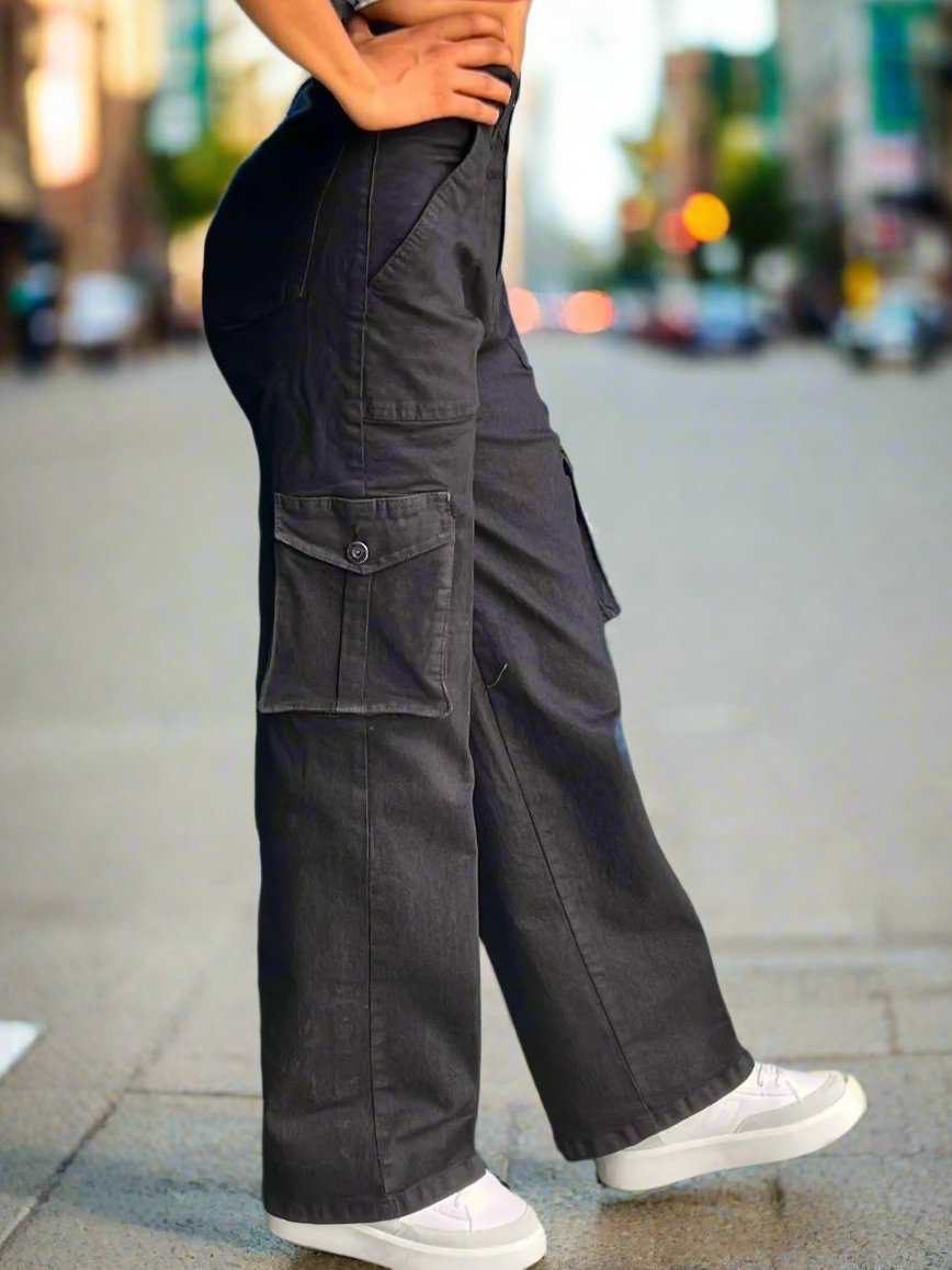 Pantalones fashion cargo chica