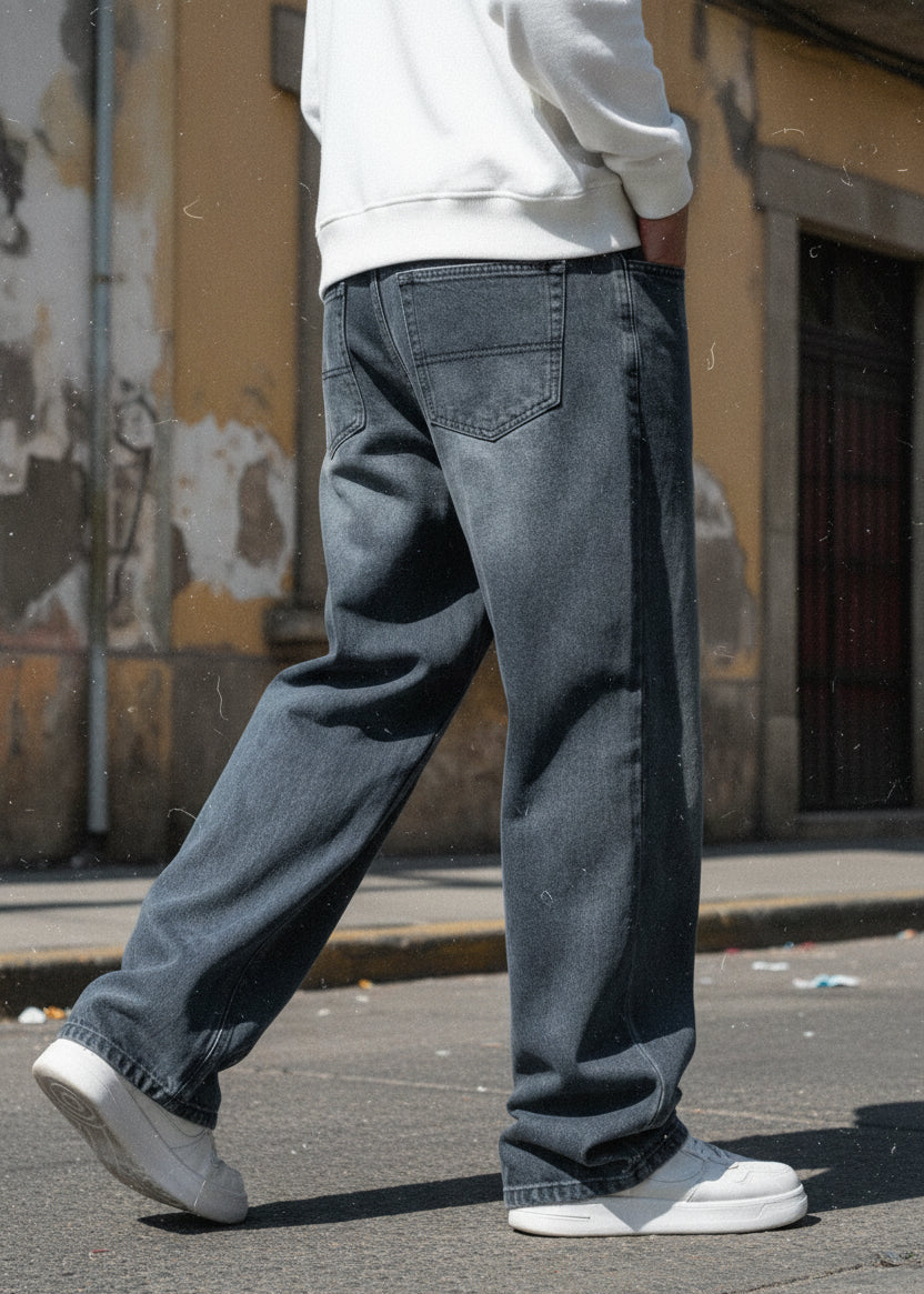 Jean Baggy LIBRE Gris Urbano