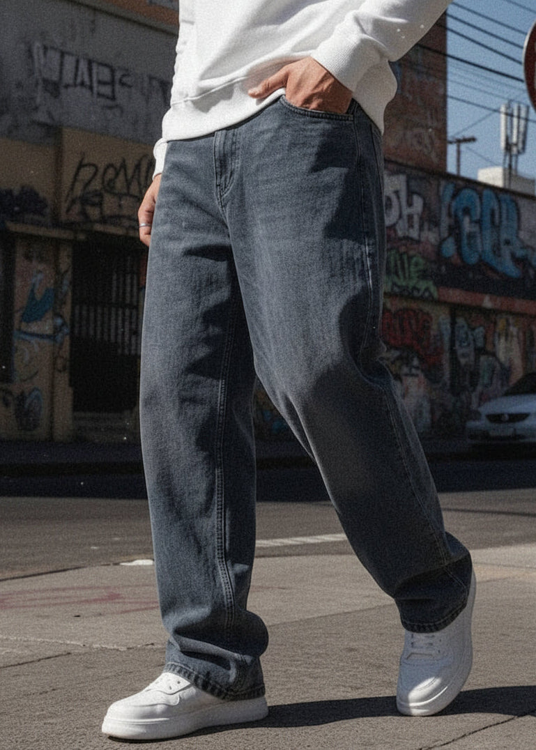 Jean Baggy LIBRE Gris Urbano