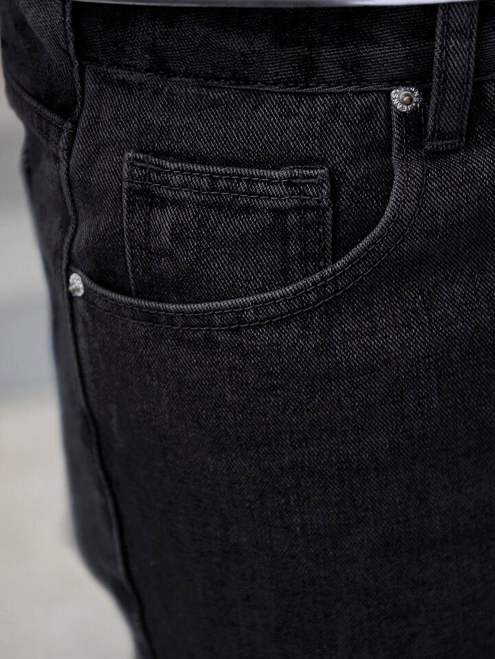 Jeans negros clásicos PDMX: El estilo urbano de Tijuana