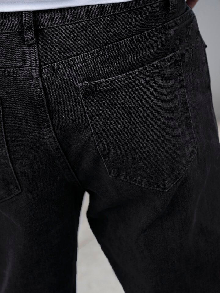 PDMX Jeans: Pantalones negros de mezclilla, diseñados en Puebla