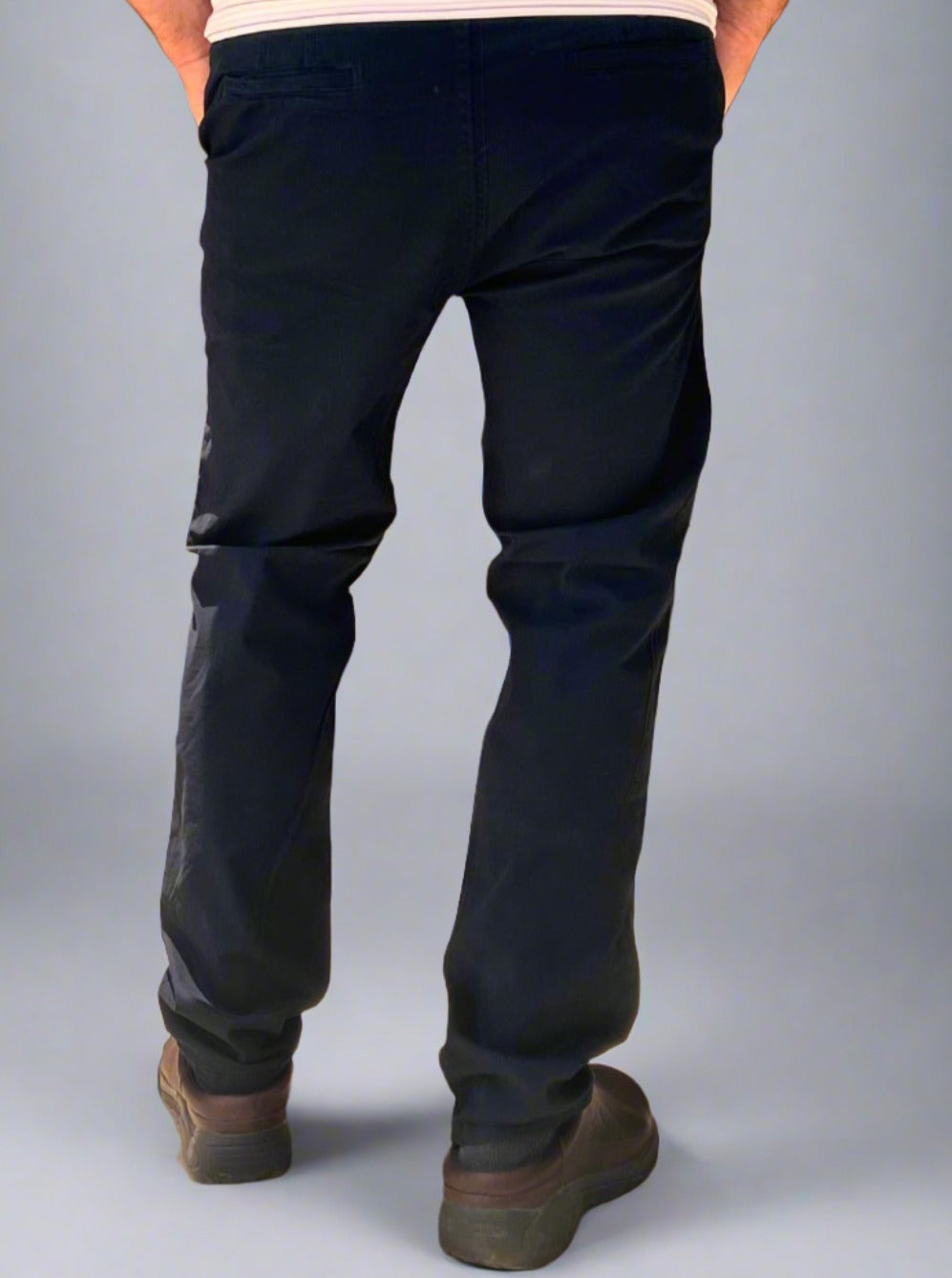 Pantalón Chino Hombre Azul Gabardina PDMX Jeans