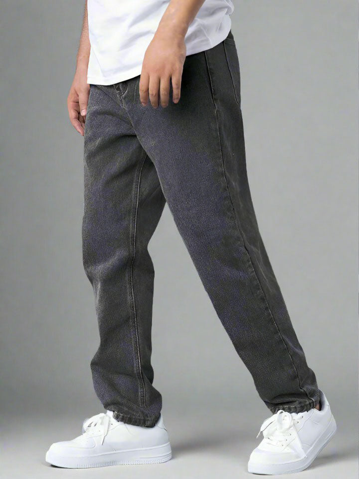 Pantalones Clásico para Hombres Gris Oscuro - PDMX Jeans en CDMX