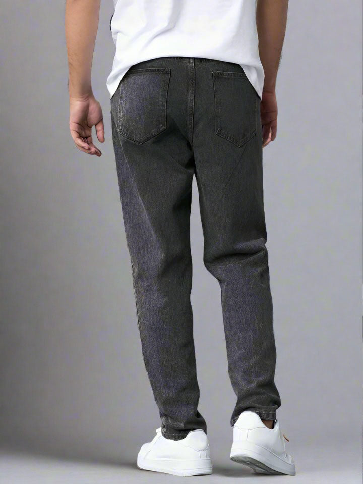 Estilo sofisticado con Pantalones de mezclilla Gris Oscuro para Hombres