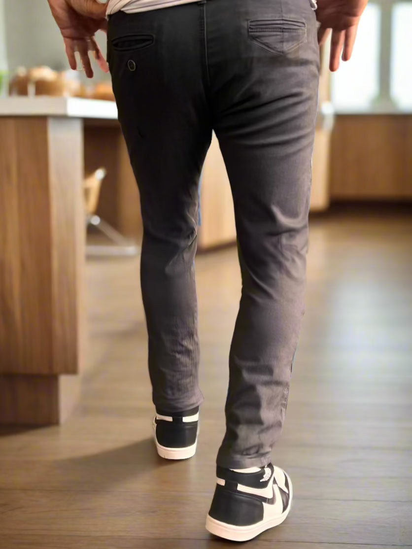 PDMX Jeans Chino Gris Topo Oscuro para Hombre en CDMX