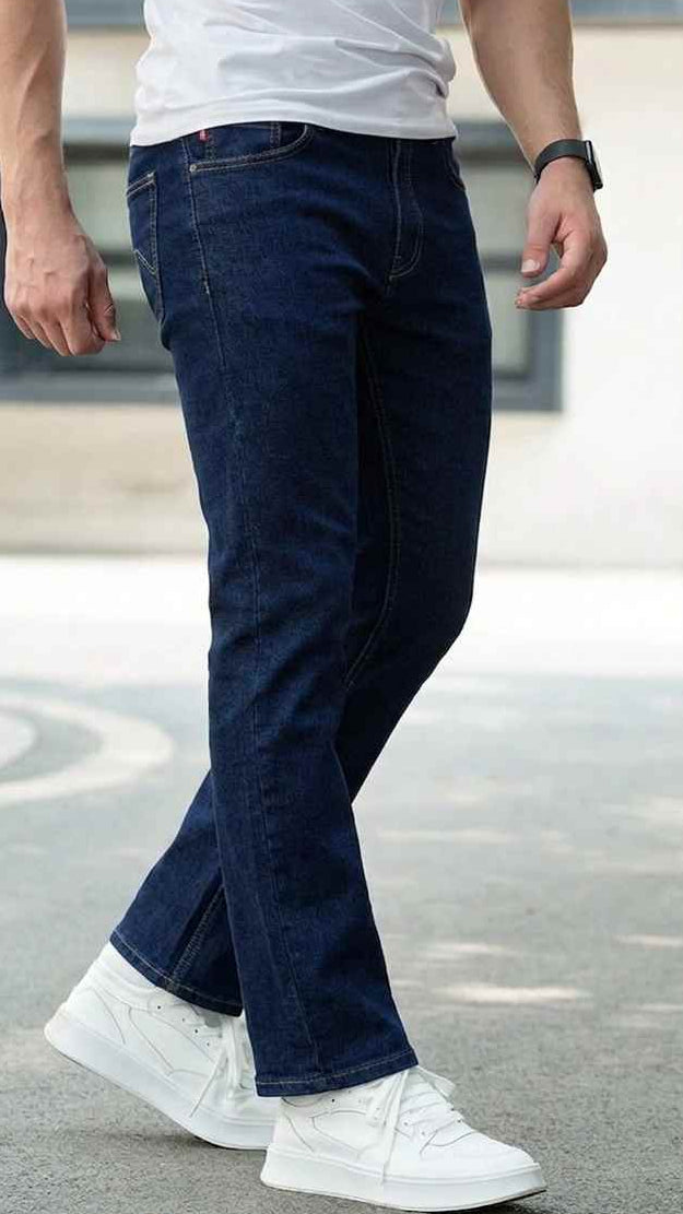 Pants Straight Hombre Azules PDMX - Comodidad y Estilo Moderno
