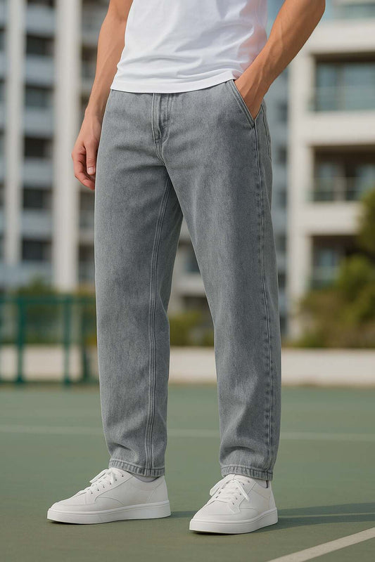 Vaqueros boyfriend azules para hombre – look casual y urbano