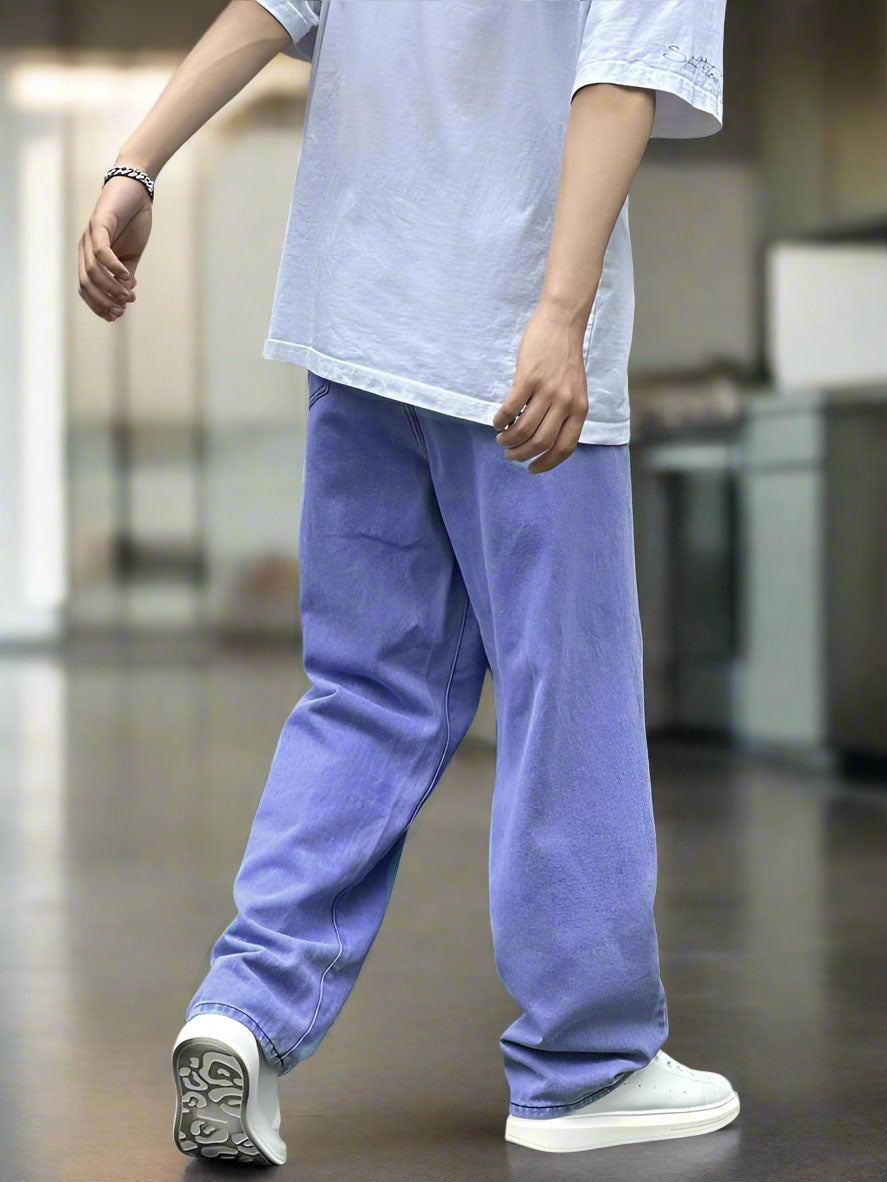 Pantalones baggy estilo urbano para hombre
