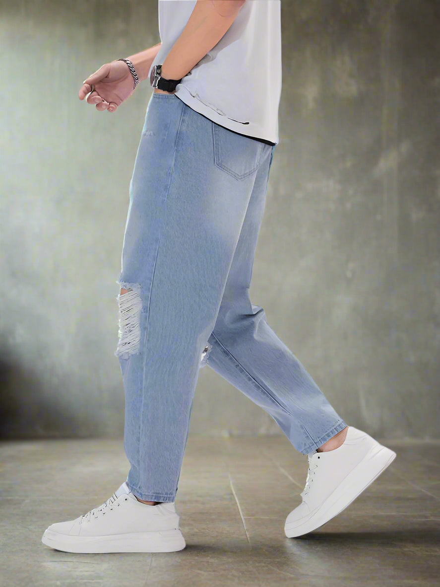 Mom Jeans Rotos para Hombre PDMX Jeans - Main Image