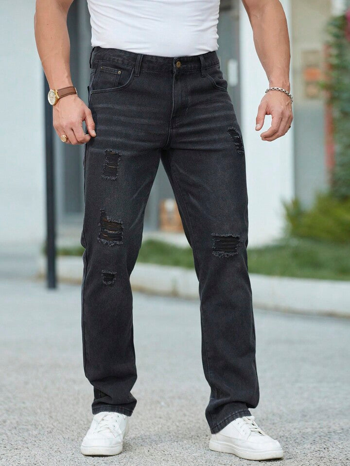 Jeans Primark Denim Cargo Hombre Negros Y Baggy Cargo Jeans