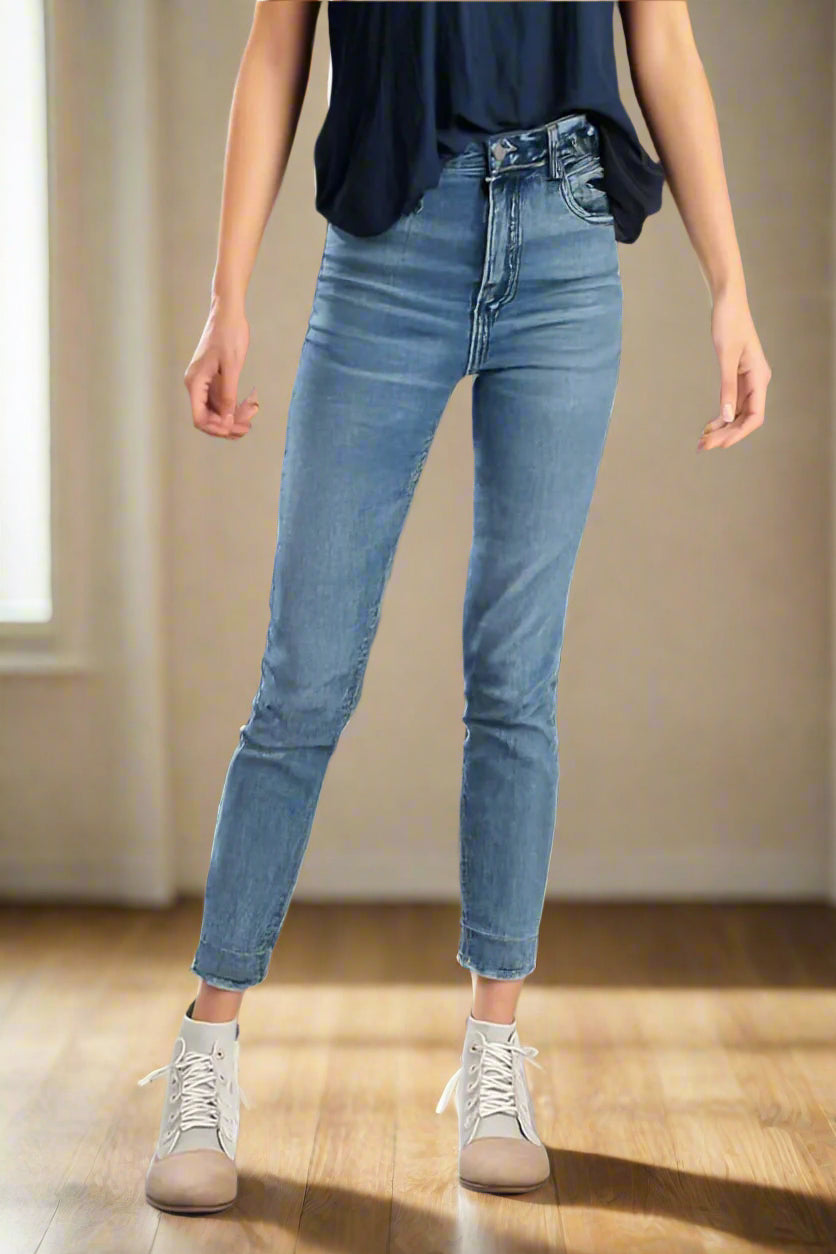 Skinny Fit Pantalone de Mezcilla