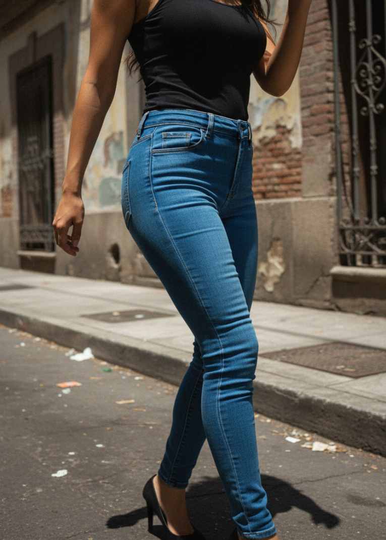 Skinny JeAns Azules Ajustados