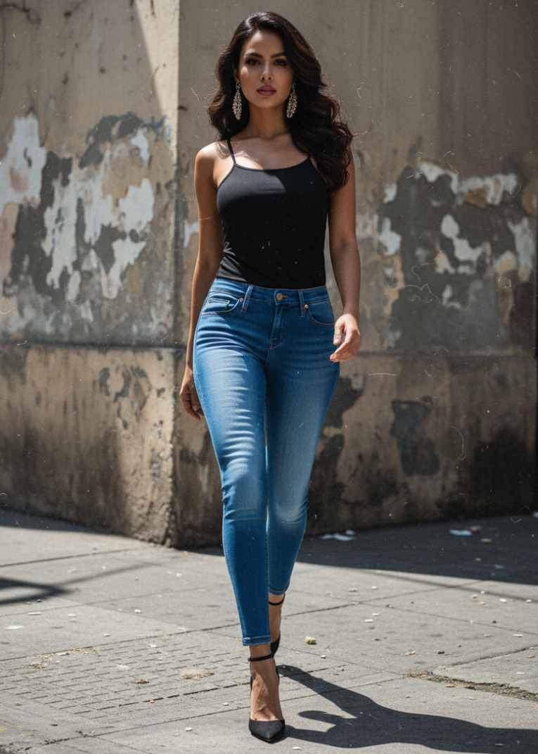 Skinny JeAns Azules Ajustados