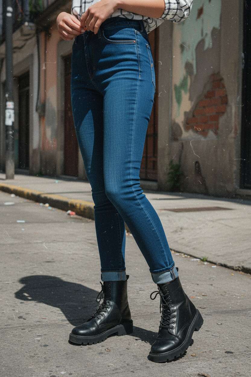 Skinny Y Super Skinny Pantalón Mezclilla Mujer