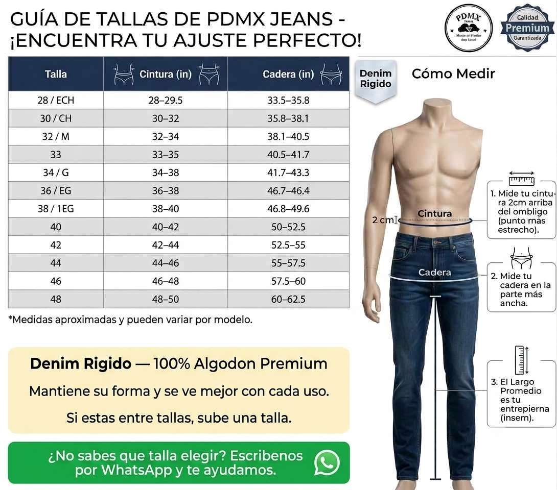 Baggy Jeans Azules Cielo para Hombre