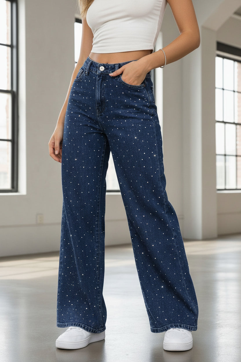 PDMX Midnight Sapphire Crystal para Mujer Stretch vista frontal