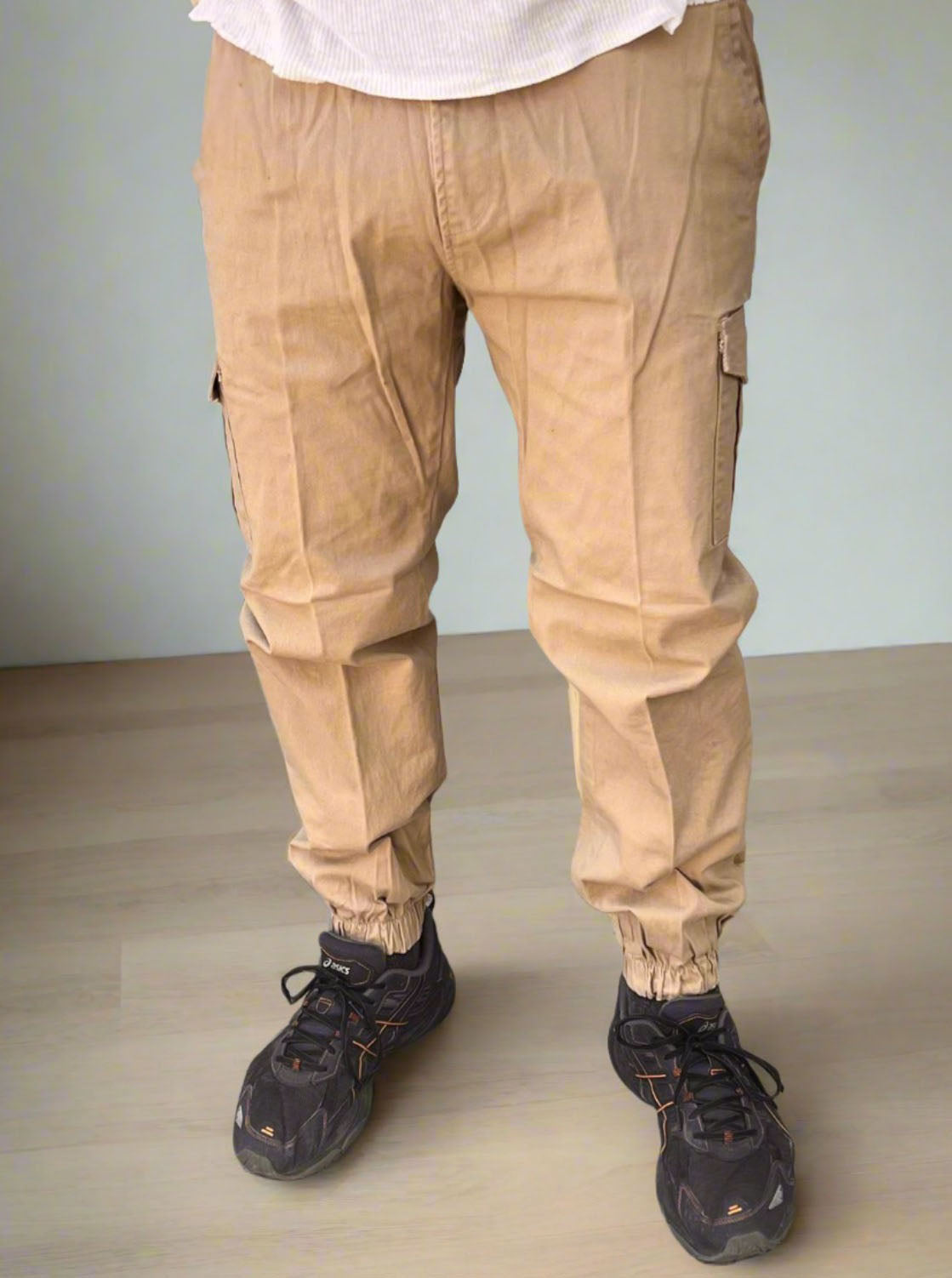 Cargo joggers de gabardina premium - Calidad PDMX