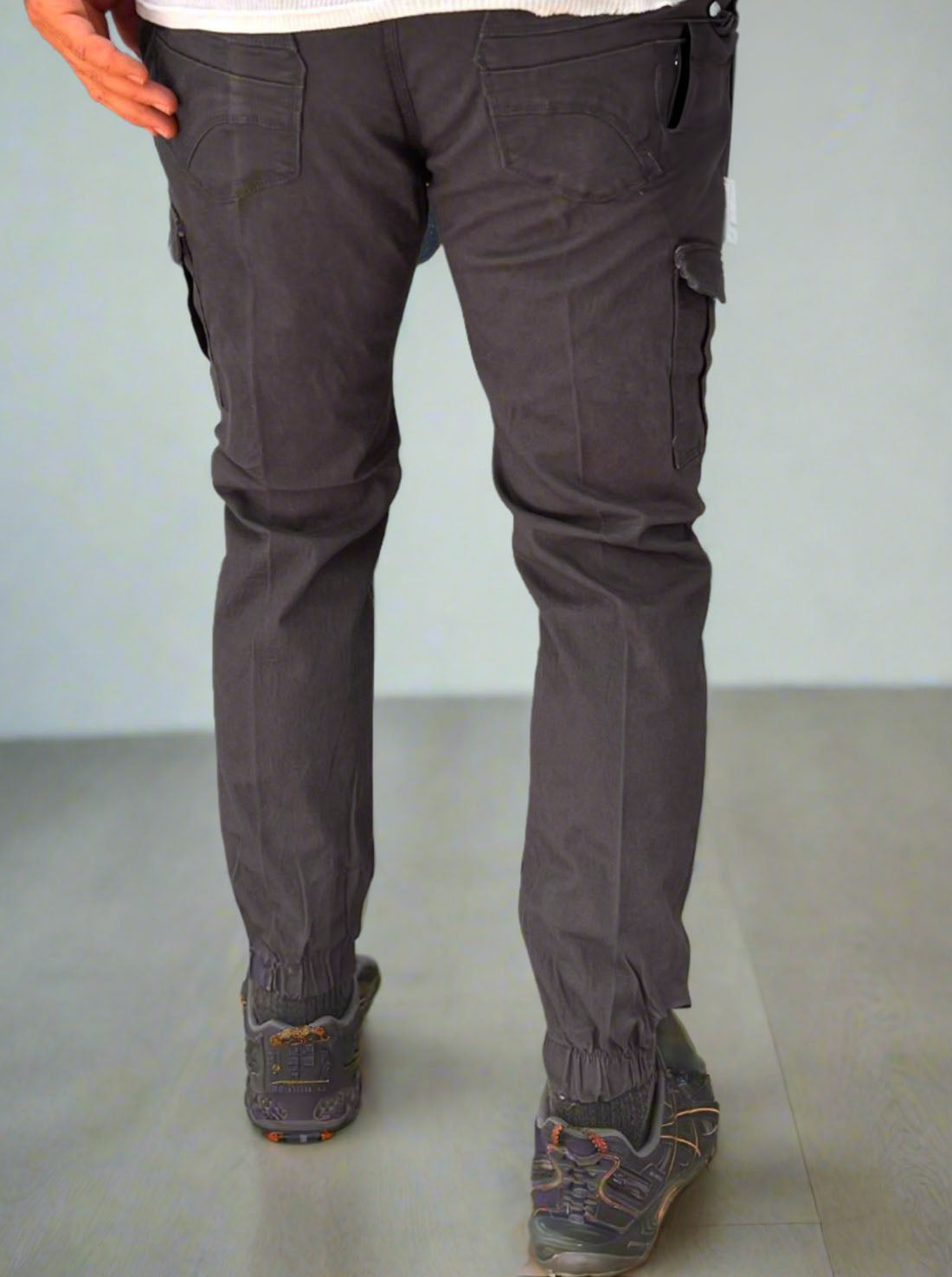 PDMX Jeans Pantalón Cargo Jogger Azul Marino Hombres