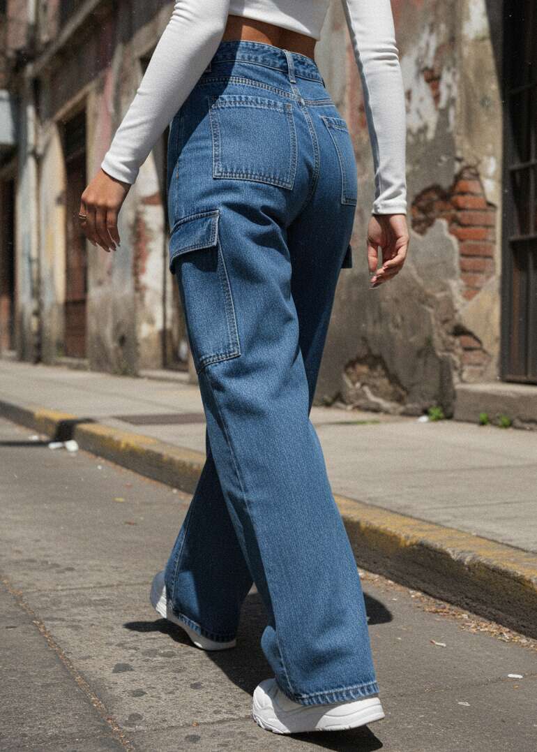 Look Cargo con Jeans Boyfriend: Aventura, comodidad, estilo. ¡PDMX, tus jeans soñados!
