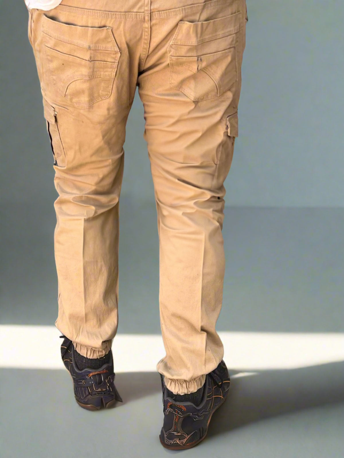 Pantalones jogger hombre con diseño cargo - Tendencia PDMX